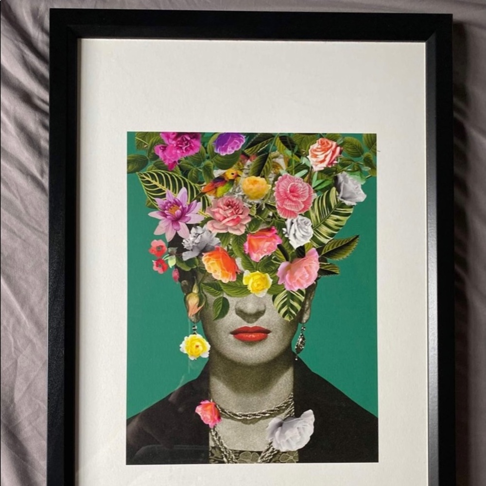 Frida Kahlo framed art print from society 6